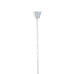 2 Tier 6 Light Chrome Chain Pendant Light | Lerici