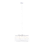 6 Light Hexagonal Chrome Pendant Light | Lerici