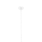6 Light Hexagonal Chrome Pendant Light | Lerici