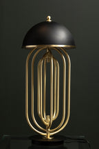 Table Lamp with Black Shade | Metropolis