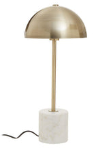 Table Lamp with White Marble Base | Murdoch