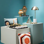 Table Lamp with White Marble Base | Murdoch