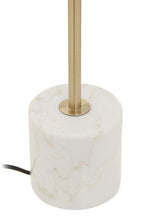 Table Lamp with White Marble Base | Murdoch