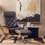Table Lamp with Chrome Shade | Murdoch