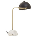 Brass Finish Table Lamp with Marble Base | Murdoch