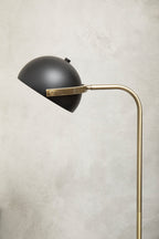 Floor Lamp with Black Shade | Murdoch