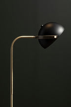 Floor Lamp with Black Shade | Murdoch