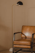 Floor Lamp with Black Shade | Murdoch