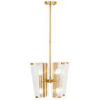 Antique Brass Finish Pendant Light | Celeste