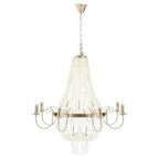8 Bulb Seashell Chandelier | Elena