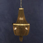 Antique Brass Design Chandelier | Chain