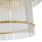 Six Bulb Glass Pendant Light | Ritz