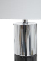 Black Marble and Chrome Table Lamp | Edgar