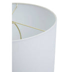 Black Marble Table Lamp with Ivory Shade | Ebony