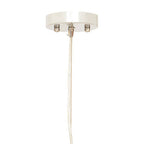 Chrome Finish 6 Bulb Pendant Light | Kensington Townhouse
