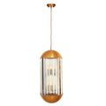 Bronze Finish 6 Bulb Pendant Light | Kensington Townhouse