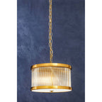 5 Bulb Small Bronze Pendant Light | Kensington Townhouse