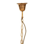 Brass Finish 6 Bulb Pendant Light | Hampstead