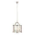 6 Bulb Chrome Pendant Light | Hampstead