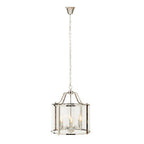 6 Bulb Chrome Pendant Light | Hampstead