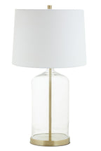 White Fabric Shade Table Lamp | Nadia