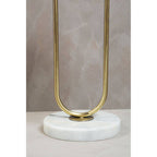 Nolan White Fabric Shade Table Lamp
