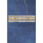 Brass Eight Bulb Pendant Light | Karli