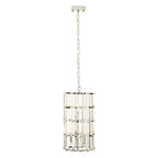 Chrome Finish Small Vertical Pendant Light | Karli