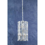 Chrome Finish Small Vertical Pendant Light | Karli
