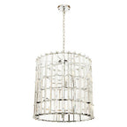 Chrome and Glass Vertical Light | Karli
