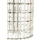 Chrome and Glass Vertical Light | Karli