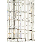Chrome and Glass Vertical Light | Karli