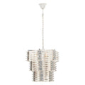 3 Tier Glass Statement Pendant Light | Karli