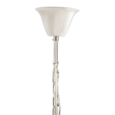 Karli Glass And Chrome Finish Prism Light With Fifteen Bulbs