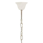 Chrome Finish and Smoked Glass Starburst Pendant Light | Karlo