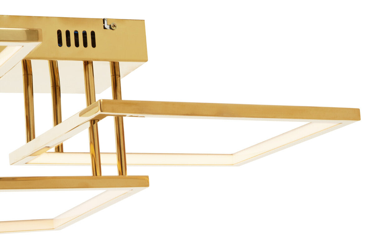 Three Square Ceiling Light | Trieste