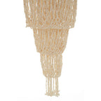 Natural White and Amber Shell Large Pendant Shade | Palu