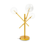 Brass Finish 3 Bulb Table Lamp | Abira