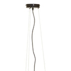 Gold Finish and Black 13 Light Modern Tubular Chandelier | Drone