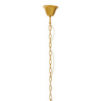 Kamara Brass Finish Four Bulb Pendant Light