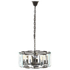 Babylon Small Black 6 Light Chandelier