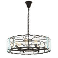 Large Black 12 Light Chandelier | Babylon