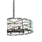 Large Black 12 Light Chandelier | Babylon