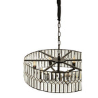 6 Bulb Crystal Chandelier | Babylon