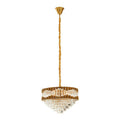 Four Bulb Antique Gold Chandelier | Babylon