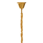 Four Bulb Antique Gold Chandelier | Babylon