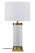 White and Gold Table Lamp | Lily