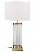 White and Gold Table Lamp | Lily