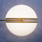 Matt Black Ball Wall Light | Abira