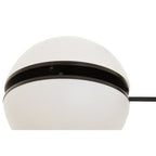 Matt Black Ball Wall Light | Abira